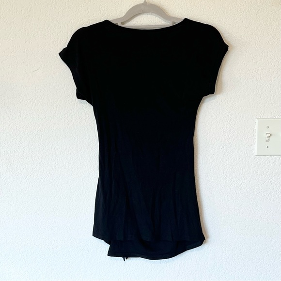 Vintage Y2K 2000s mcbling grunge rocker chick long top - Picture 2 of 3